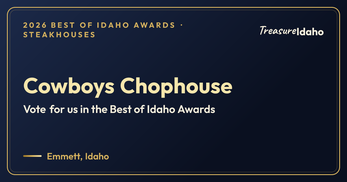 Vote for Cowboys Chophouse card for Steakhouses