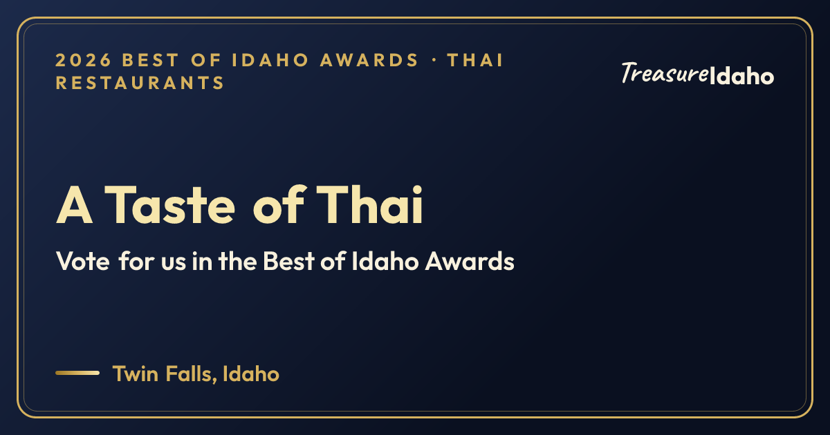 Vote for A Taste of Thai card for Thai restaurants