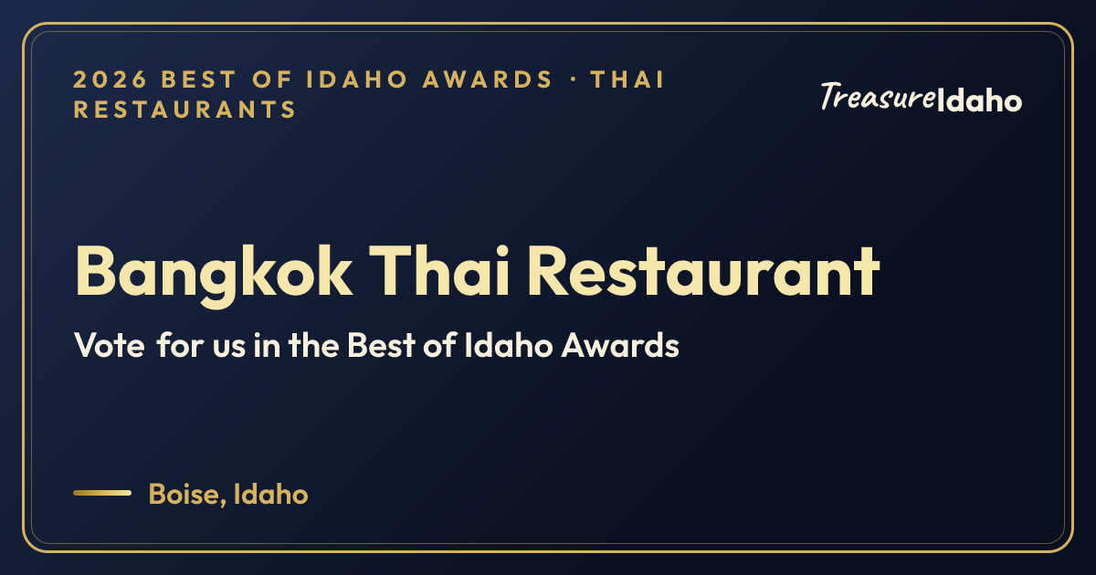 Vote for Bangkok Thai Restaurant card for Thai restaurants