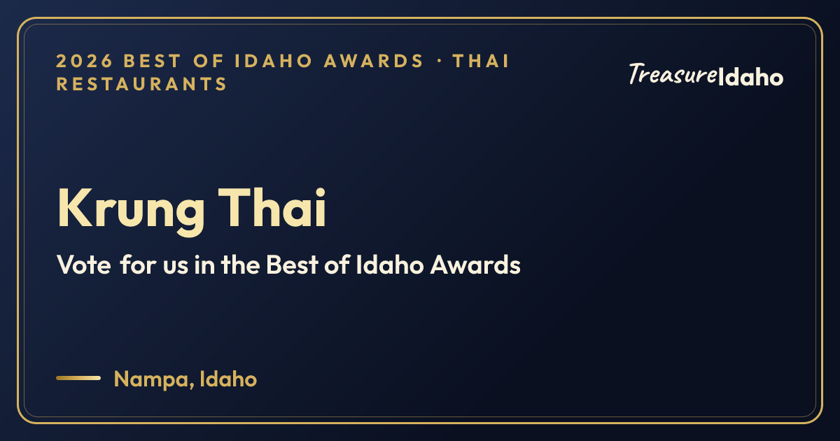 Vote for Krung Thai card for Thai restaurants