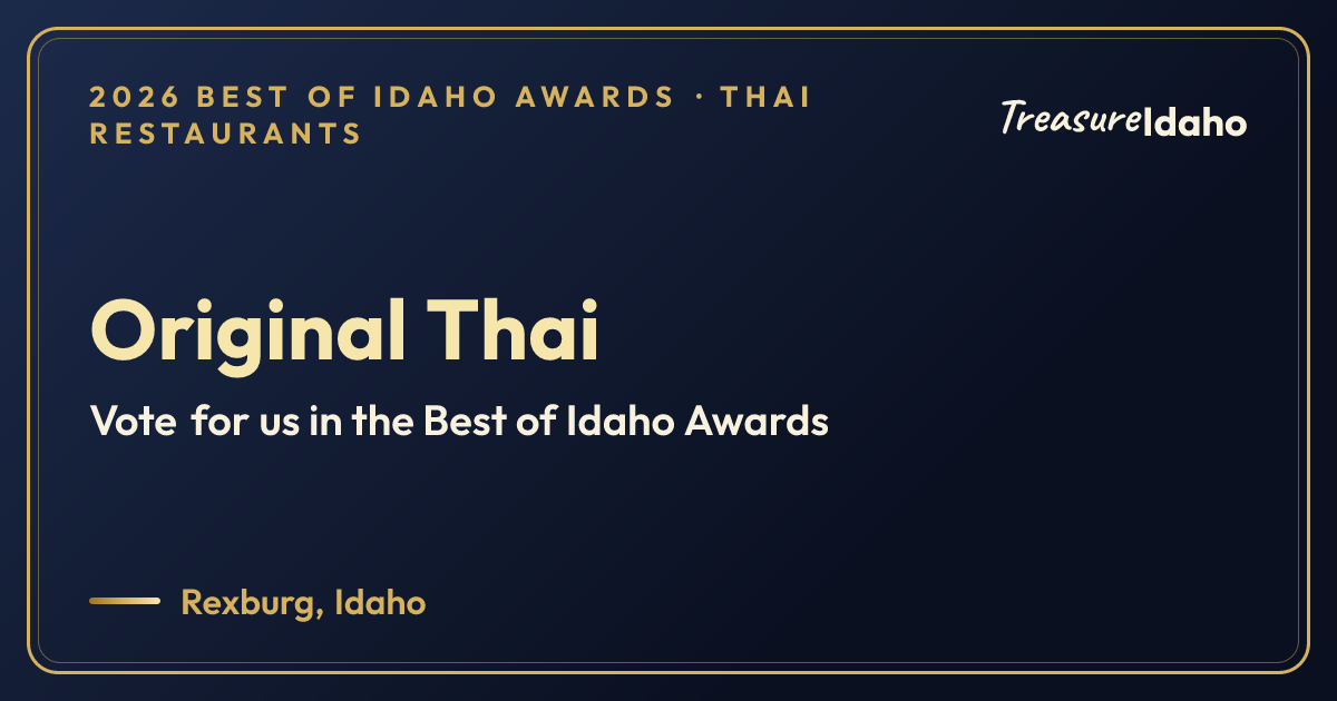 Vote for Original Thai card for Thai restaurants