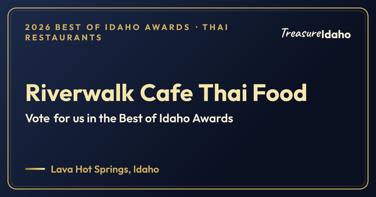 Vote for Riverwalk Cafe Thai Food card for Thai restaurants