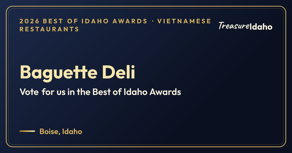 Vote for Baguette Deli card for Vietnamese restaurants