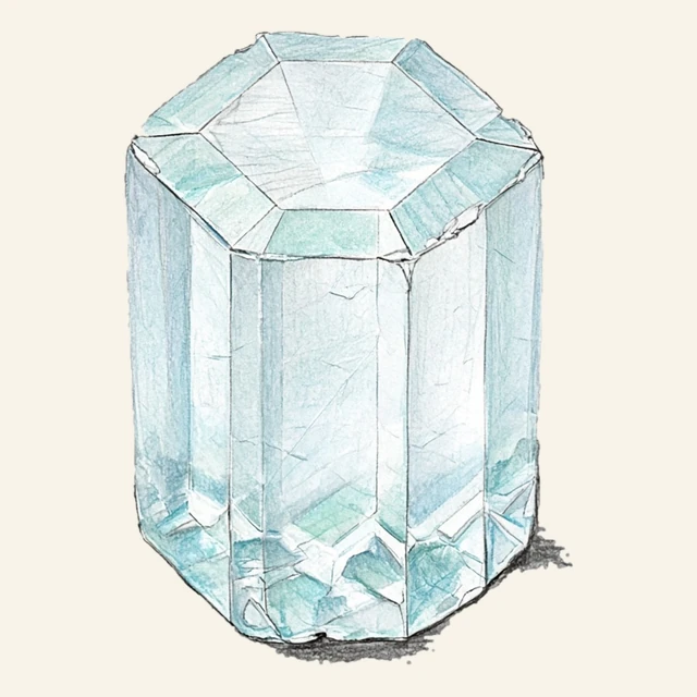 Sawtooth aquamarine