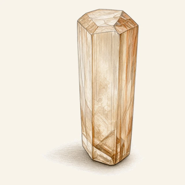 Sawtooth topaz