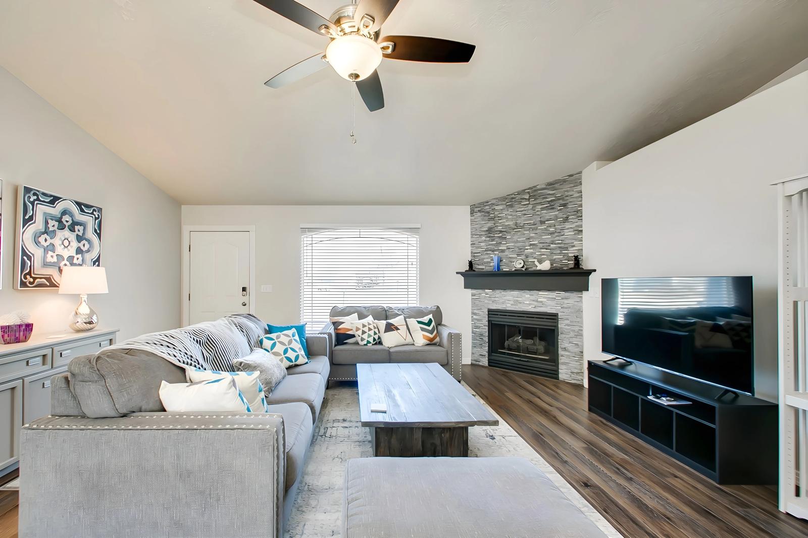 True Blue Family Home in Boise