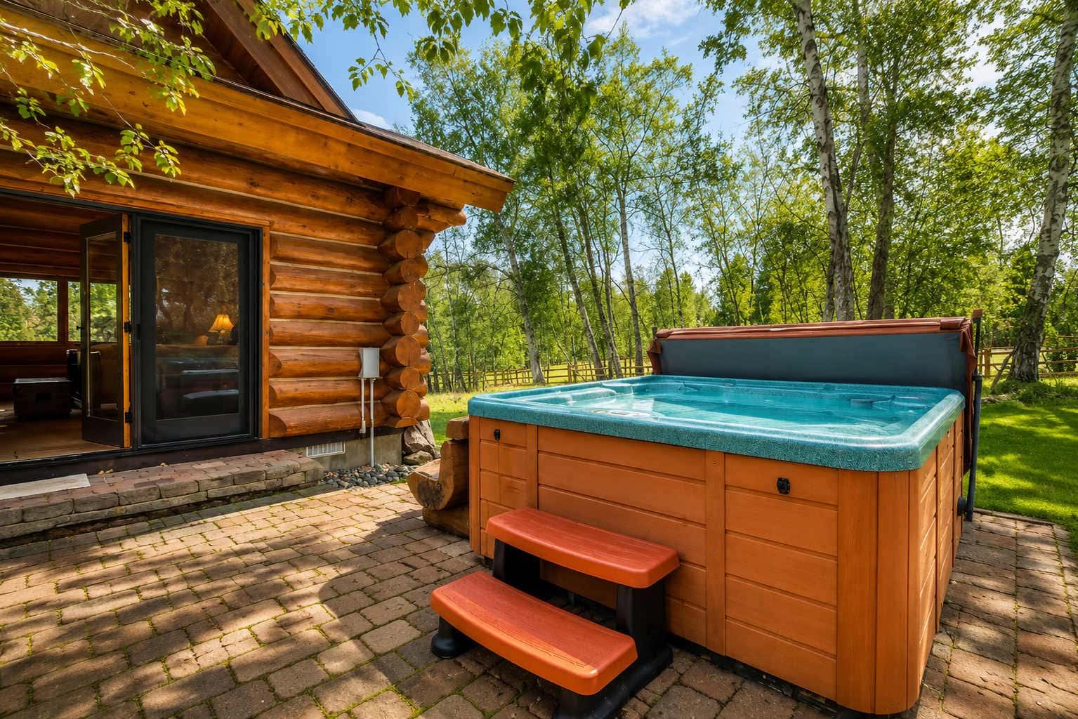 Luxury Log Cabin & Gourmet Kitchen