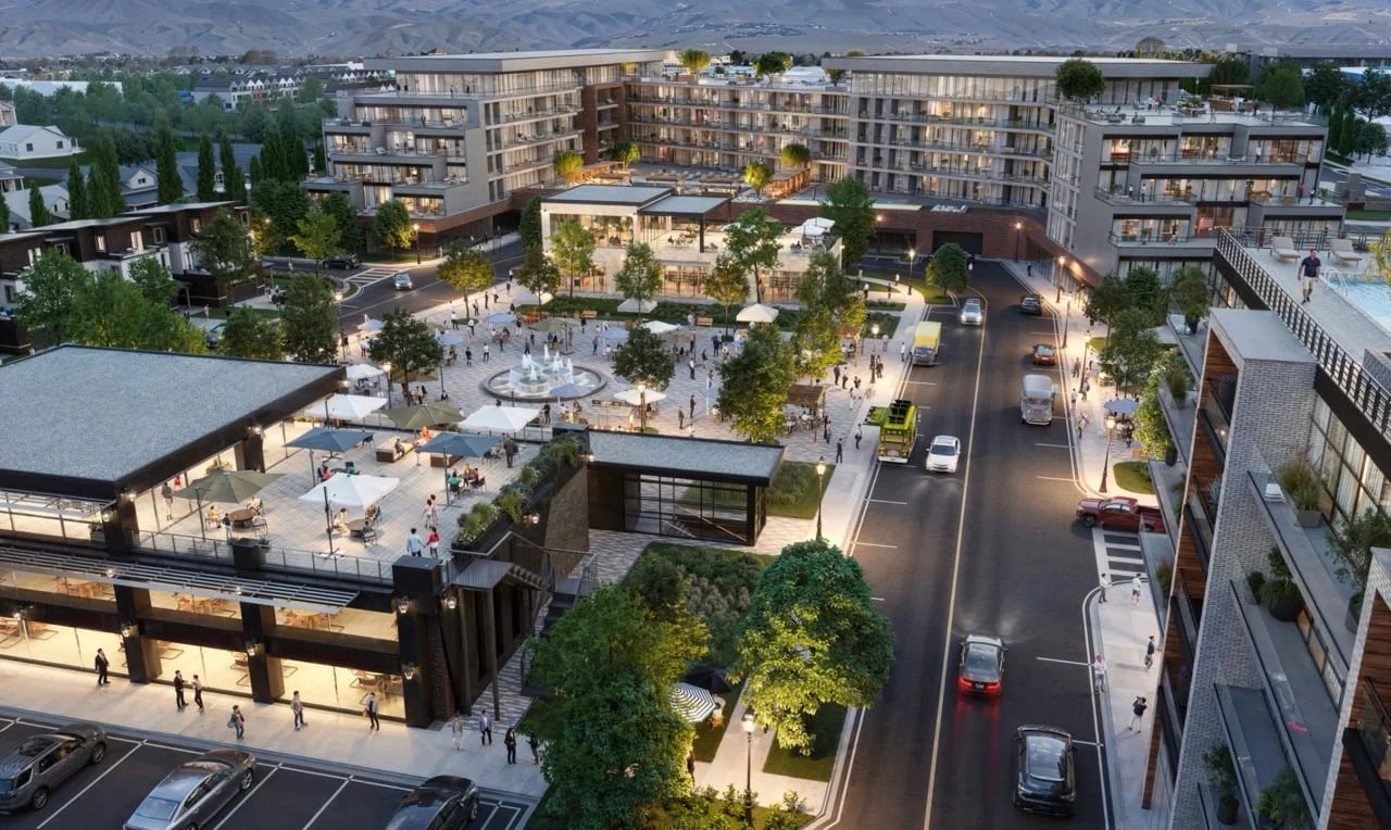 Meridian, Idaho Approves $1B Pine 43 Mixed-Use With Hotel and Public Plaza