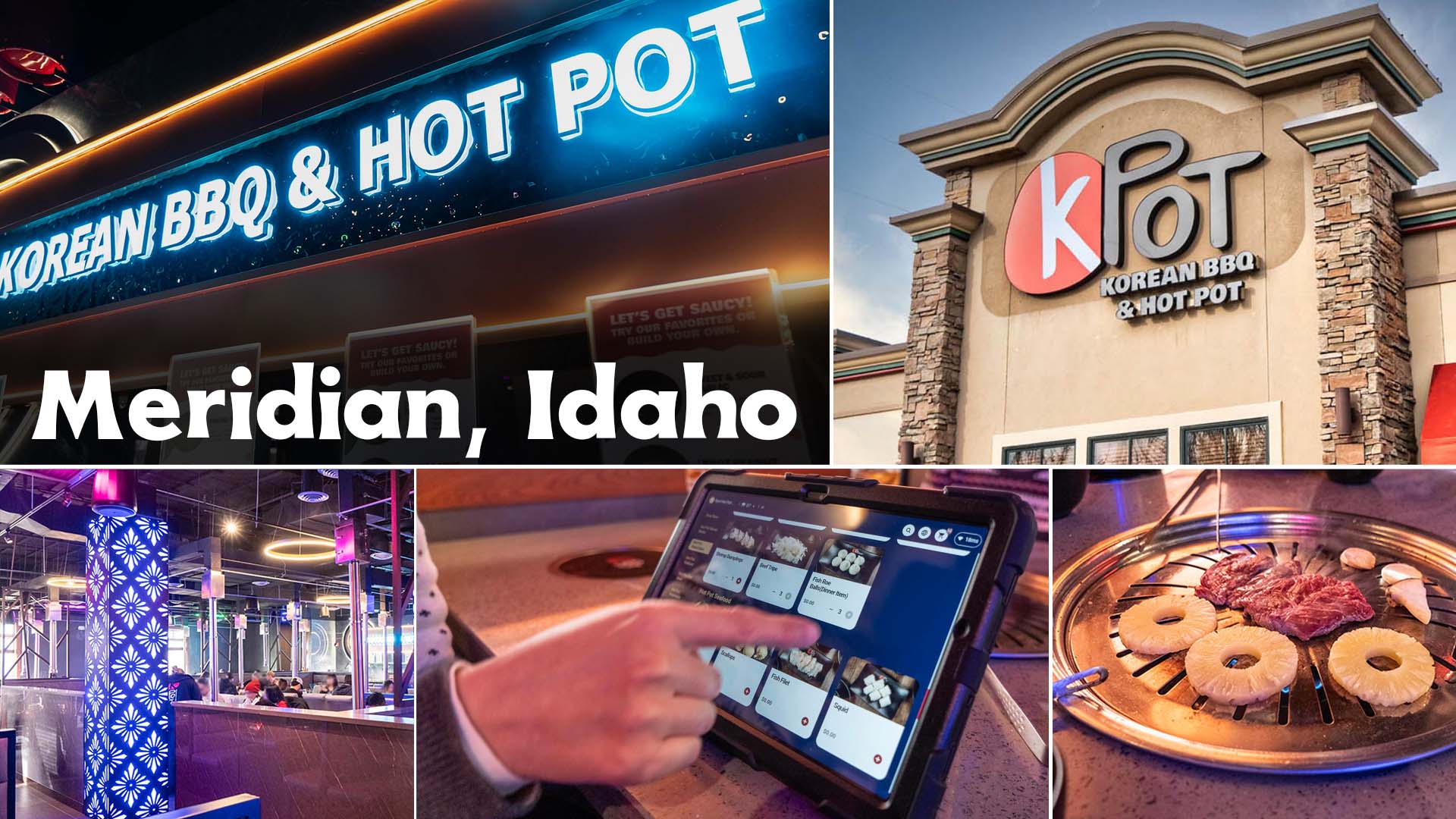 A First Look at Kpot: New Korean BBQ and Hot Pot Restaurant in Meridian, Idaho!