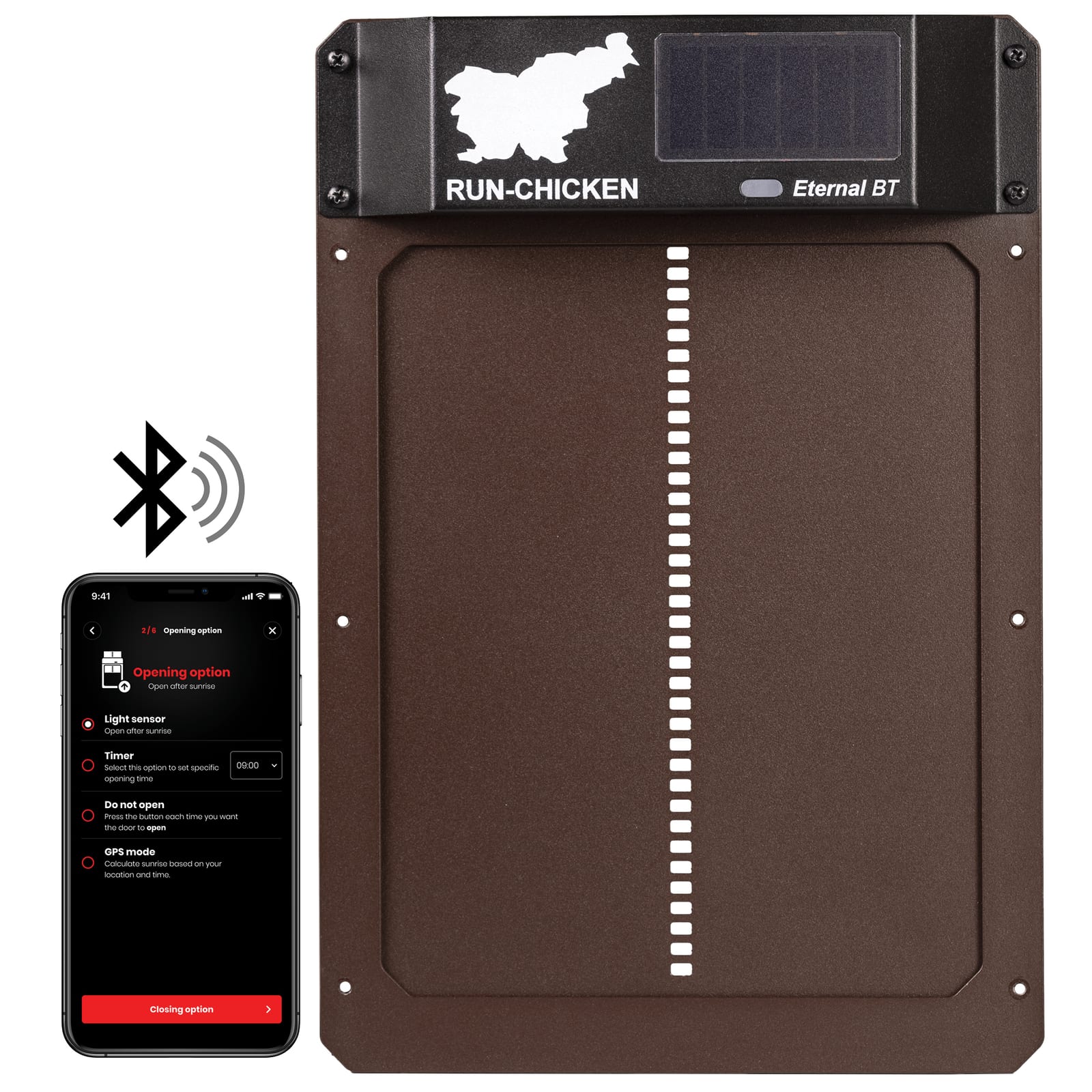 Eternal BT RUN-CHICKEN Door – Brown