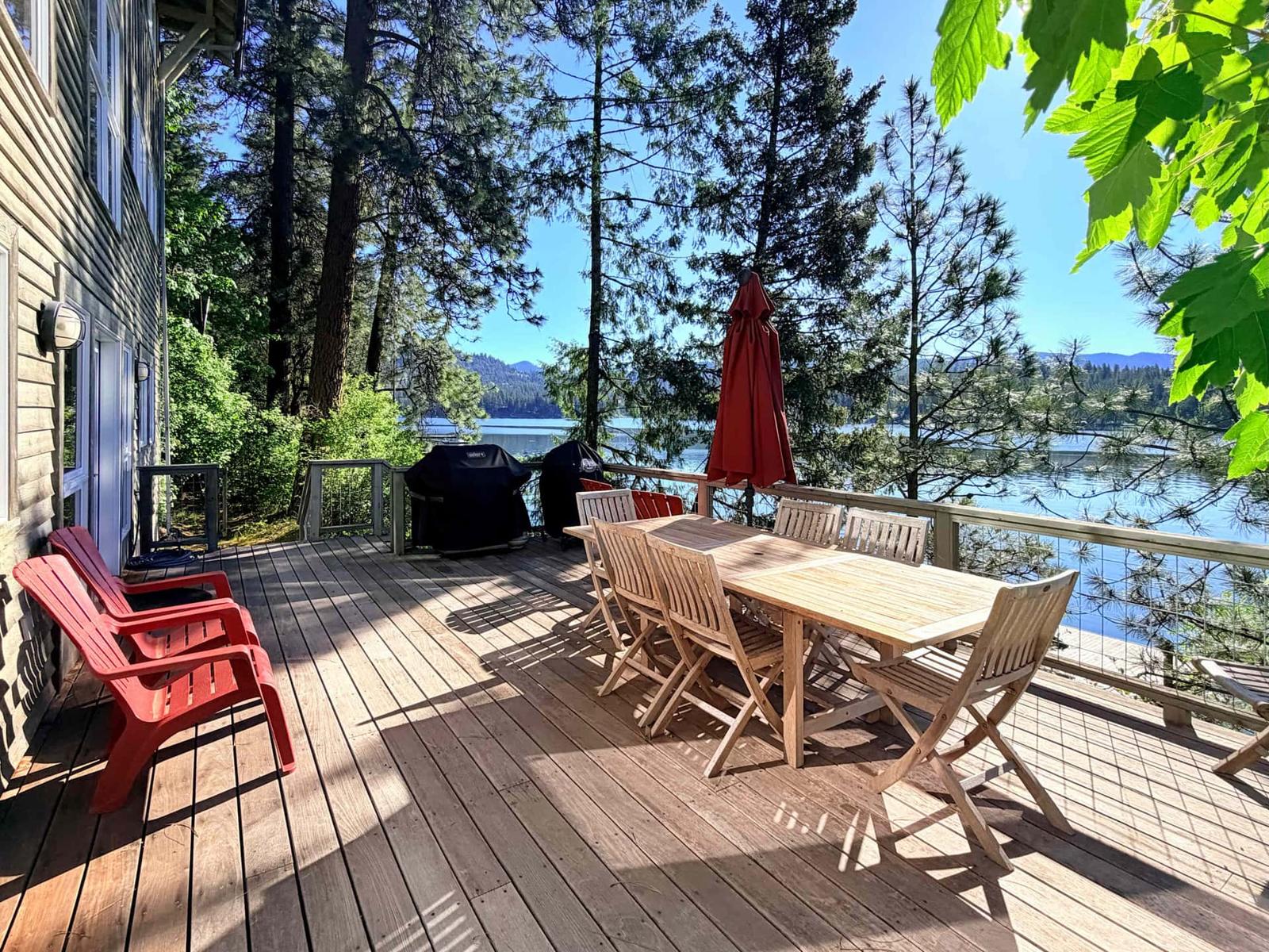 Serene Lake Retreat with Private Dock & Bbq