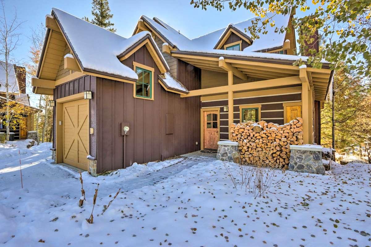 Ski-in Ski-Out Townhome W !