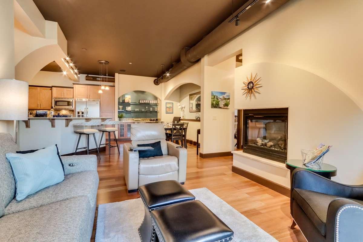 Walk Downtown: Stunning Condo W Attached Garage