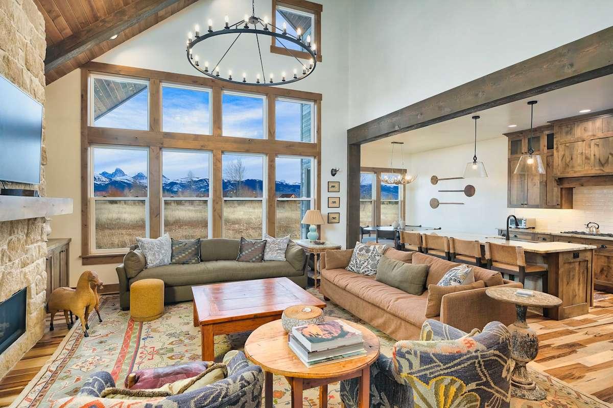 Luxe Tetonia Home W Tetons View, Close to Skiing!