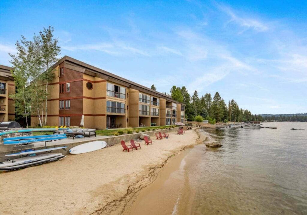Lakefront Condo Beach Walk photo in McCall, Idaho